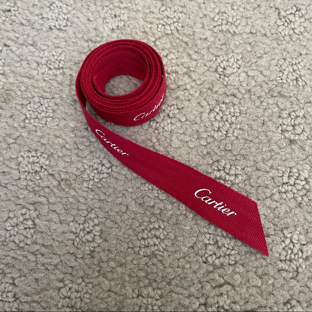 ๐ฏ Authentic ๐ Cartier Ribbon 37โ - Picture 2 of 5